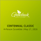 Centennial Classic Scramble May 17, 2026 with Groesbeck Golf Course branding